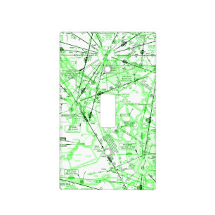 Enroute Low Altitude Chart (ELUS1) Light Switch Cover