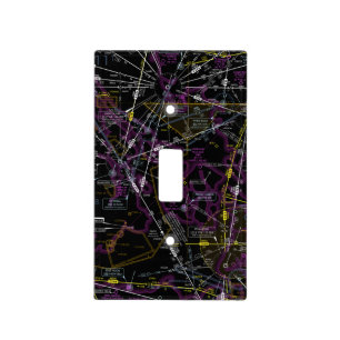 Enroute Low Altitude Chart (ELUS1) Light Switch Cover