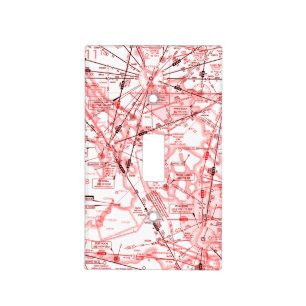 Enroute Low Altitude Chart (ELUS1) Light Switch Cover
