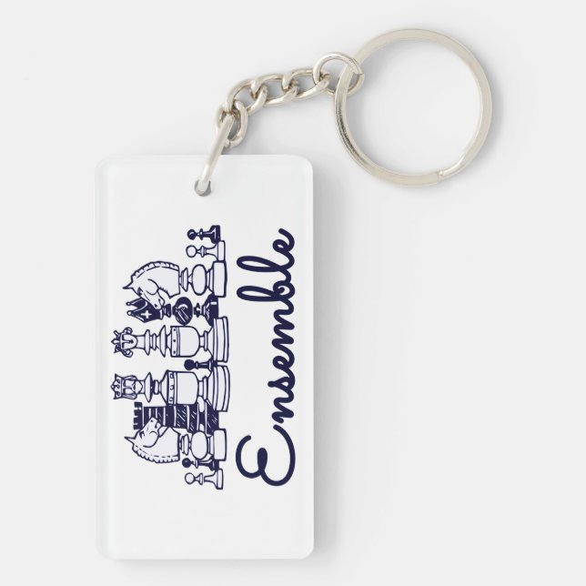 Ensemble Acrylic Keychain (Back)