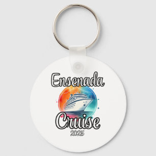 Ensenada Cruise 2025 Matching Family Vacation Men Keychain