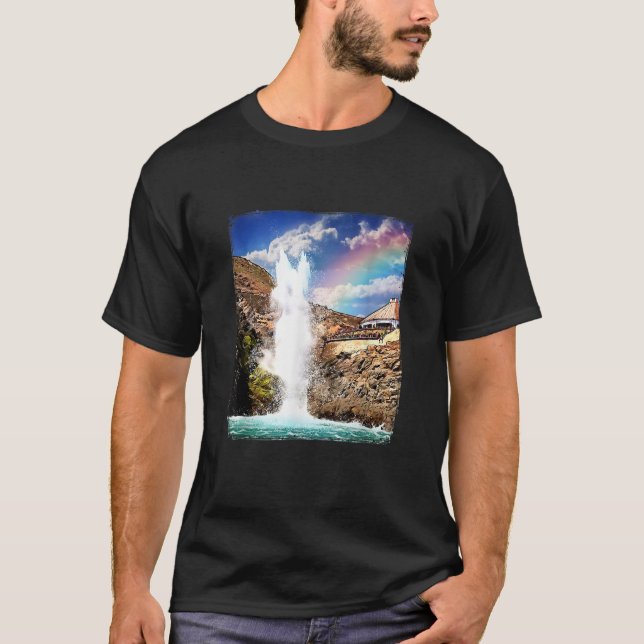 Ensenada Mexico La Bufadora Baja California T Shir T-Shirt (Front)