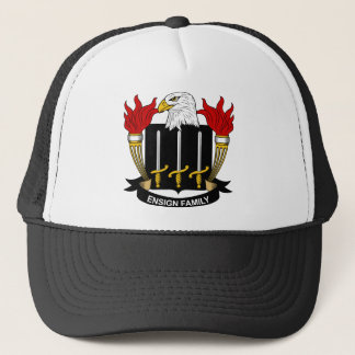 Ensign Family Crest Trucker Hat