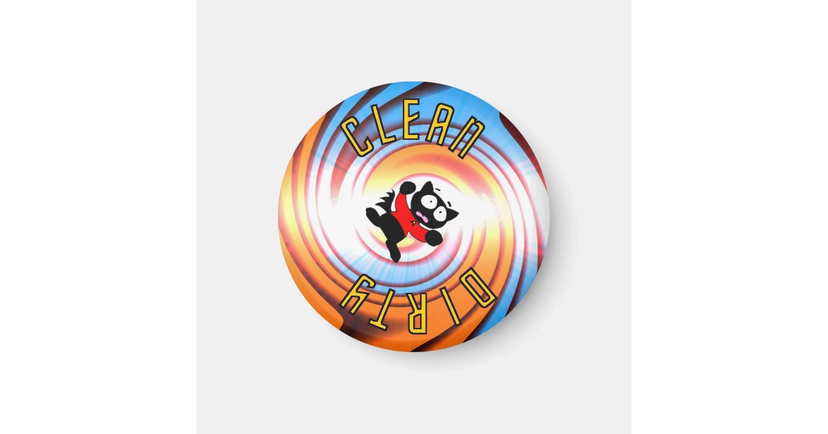 Ensign Fraidy Clean Dirty Vortex Dishwasher