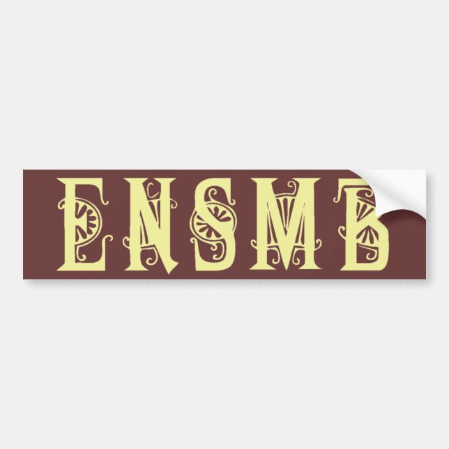 ENSMB light acronym sticker (Front)