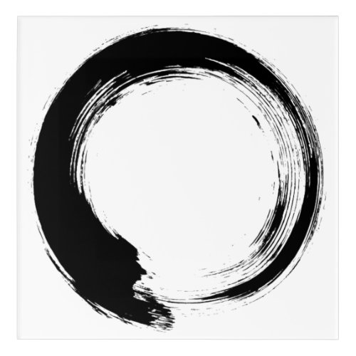 Enso Zen Circle Acrylic Print