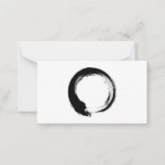 Enso Zen Circle Advice Card