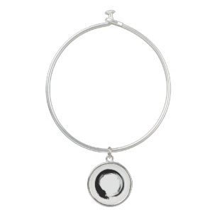 Enso Zen Circle Bangle Bracelet
