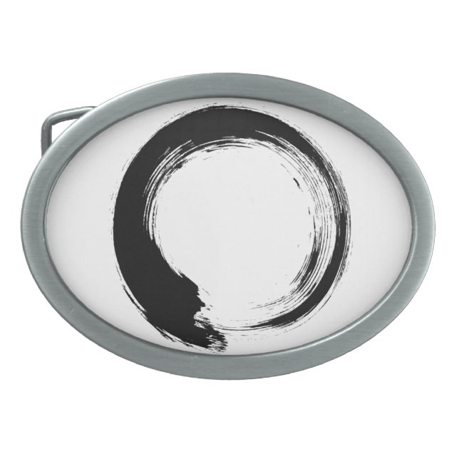 Enso Zen Circle Belt Buckle (Front)