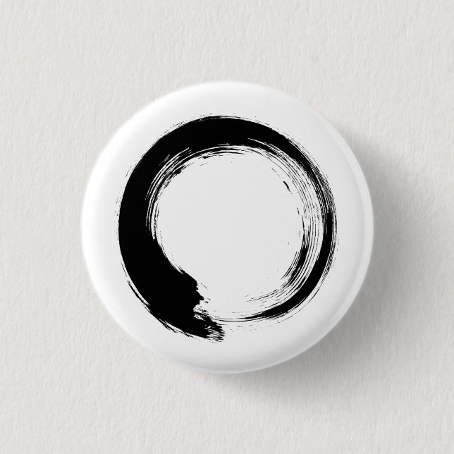 Enso Zen Circle Button (Front)