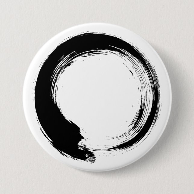 Enso Zen Circle Button (Front)