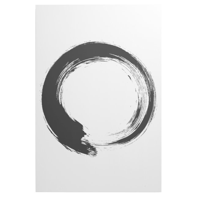 Enso Zen Circle Gallery Wrap (Front)