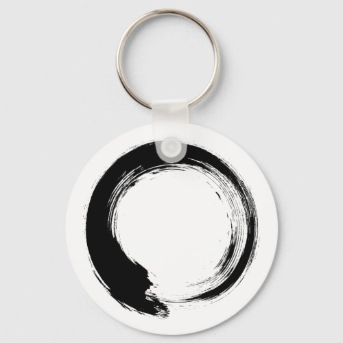 Enso Zen Circle Keychain