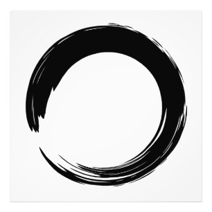 Enso Zen Circle Photo Print