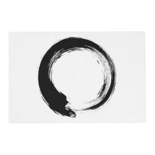 Enso Zen Circle Placemat