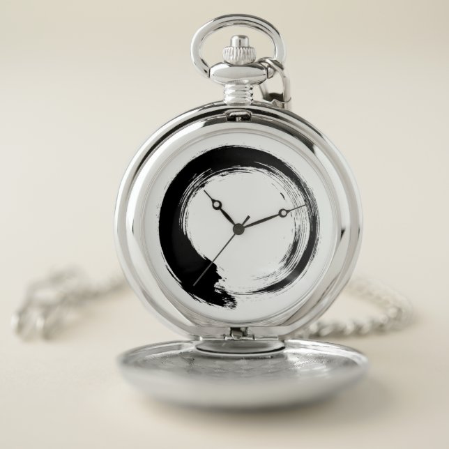 Enso Zen Circle Pocket Watch (Inside)