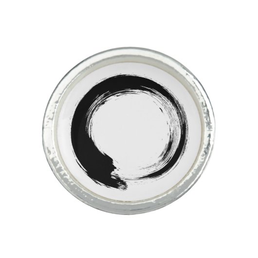 Enso Zen Circle Ring (Front)