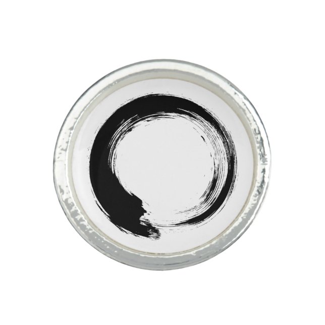Enso Zen Circle Ring (Front)