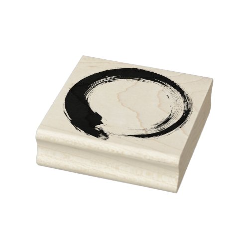 Enso Zen Circle Rubber Stamp