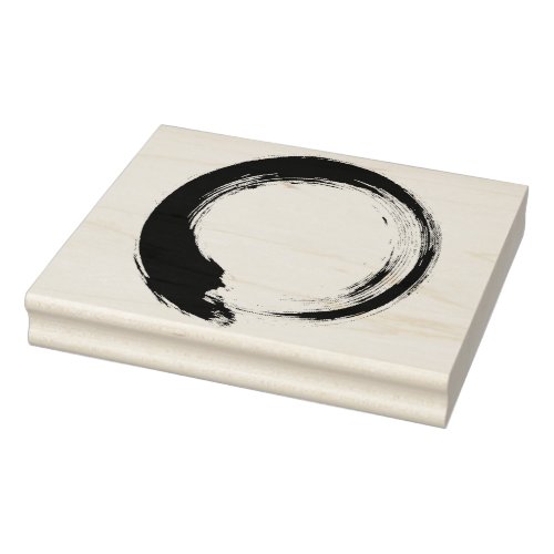 Enso Zen Circle Rubber Stamp