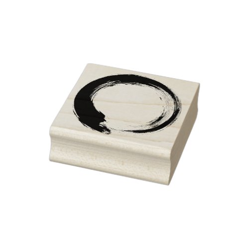 Enso Zen Circle Rubber Stamp