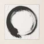 Enso Zen Circle Scarf<br><div class="desc">Zen Spirit & Enso,  Zen Circles. Enso is a Japanese word meaning "circle" and a concept strongly associated with Zen. It symbolizes the Absolute,  enlightenment,  strength,  elegance,  the Universe,  and the void; it can also symbolize the Japanese aesthetic itself.</div>