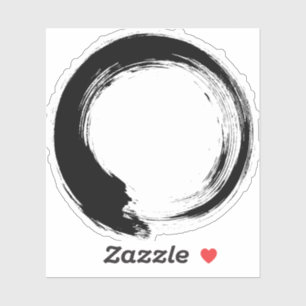 Enso Zen Circle Sticker