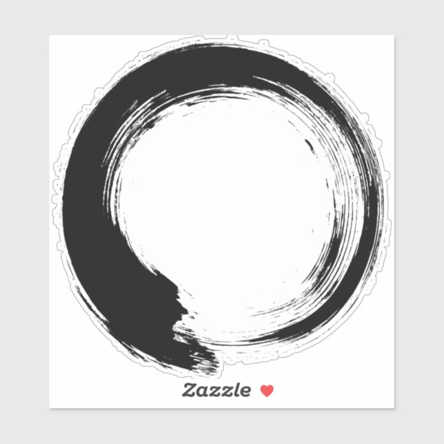Enso Zen Circle Sticker (Sheet)