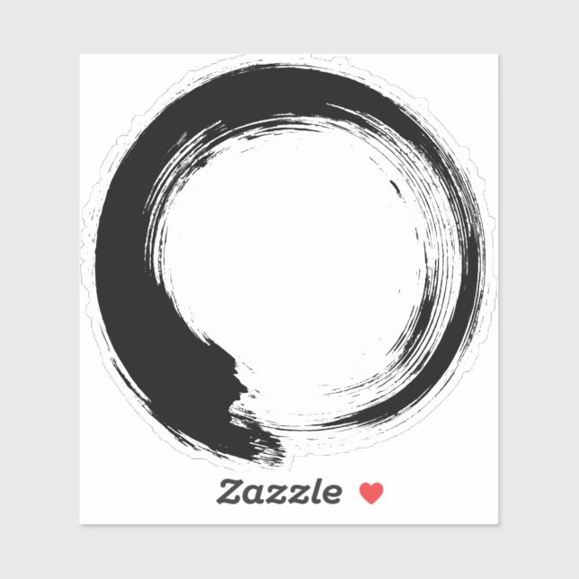 Enso Zen Circle Sticker (Sheet)
