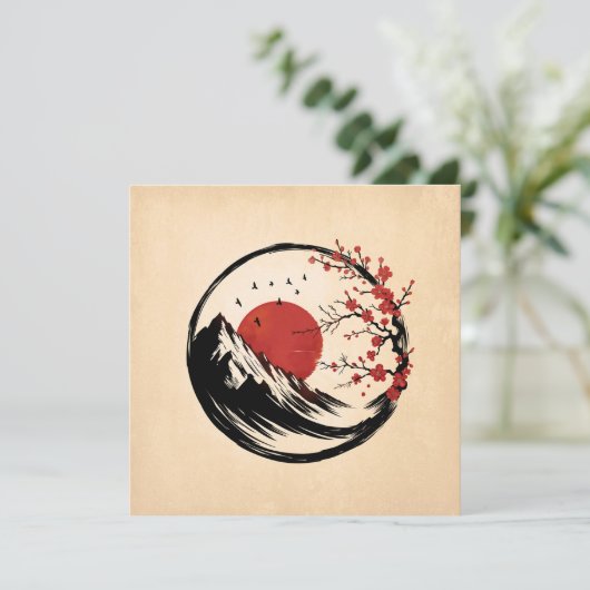 Enso Zen: Dawn's Tranquility (Standing Front)