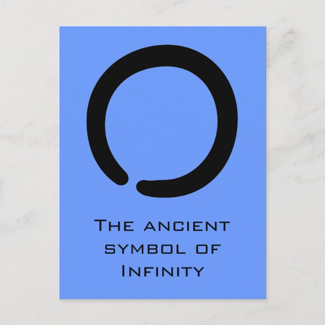Enso Zen Symbol Postcard (Front)