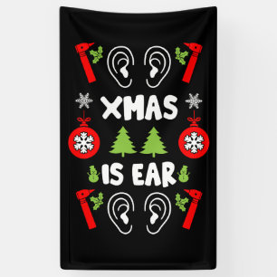 ENT Doctor Christmas  Banner