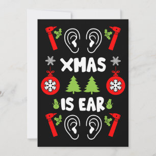 ENT Doctor Christmas Holiday Card