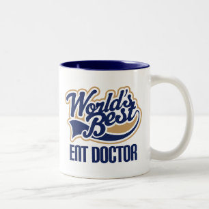 Ent Doctor Gift Two-Tone Coffee Mug