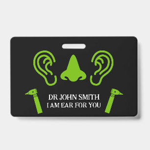 ENT Otolaryngology Otorhinolaryngologist    Badge
