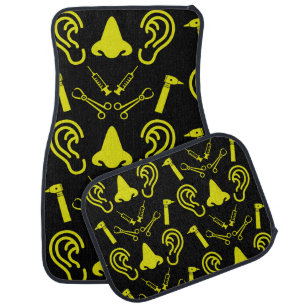 ENT Otolaryngology Otorhinolaryngologist    Car Floor Mat
