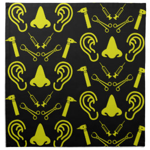 ENT Otolaryngology Otorhinolaryngologist    Cloth Napkin