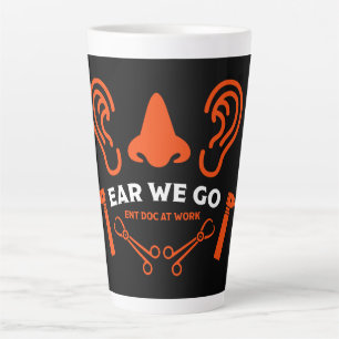 ENT Otolaryngology Otorhinolaryngologist Latte Mug