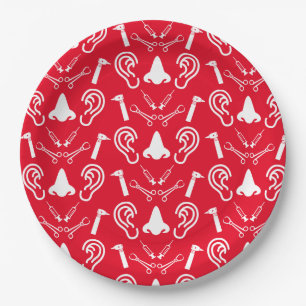 ENT Otolaryngology Otorhinolaryngologist    Paper Plates