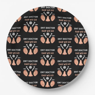 ENT Otolaryngology Otorhinolaryngologist    Paper Plates