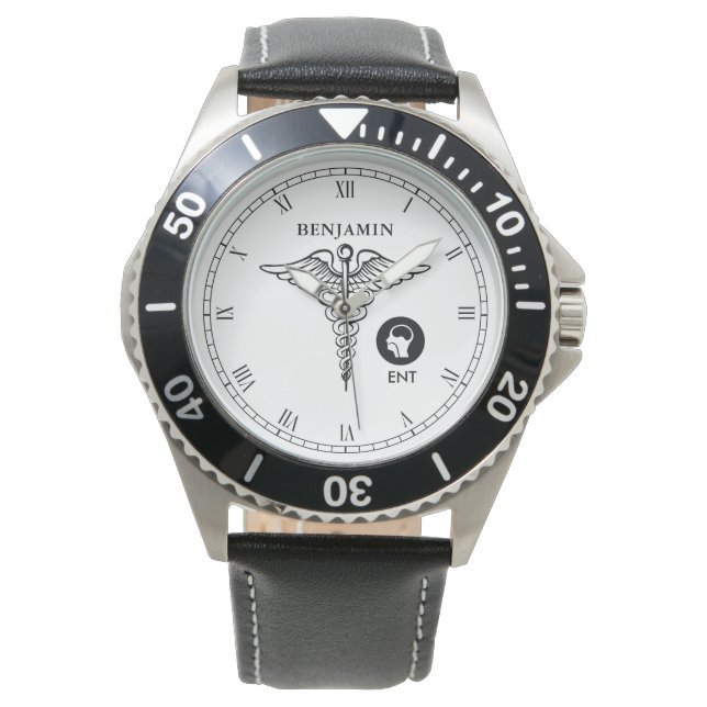 ENT | Otorhinolaryngology Personalized Name Watch (Front)