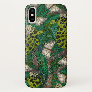 entangled forest green iPhone x case