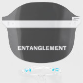 Entanglement Face Shield (Front w/Glasses)