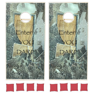 Enter If YOU DARE! Cornhole Sets