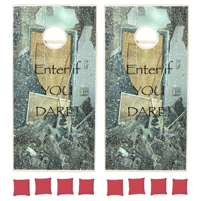 Enter If YOU DARE! Cornhole Sets (Set)