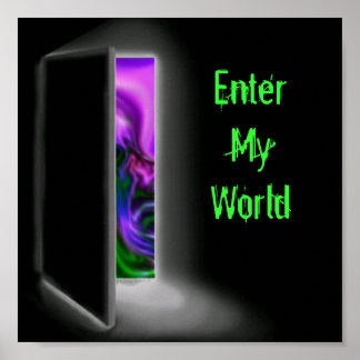 Enter My World Poster