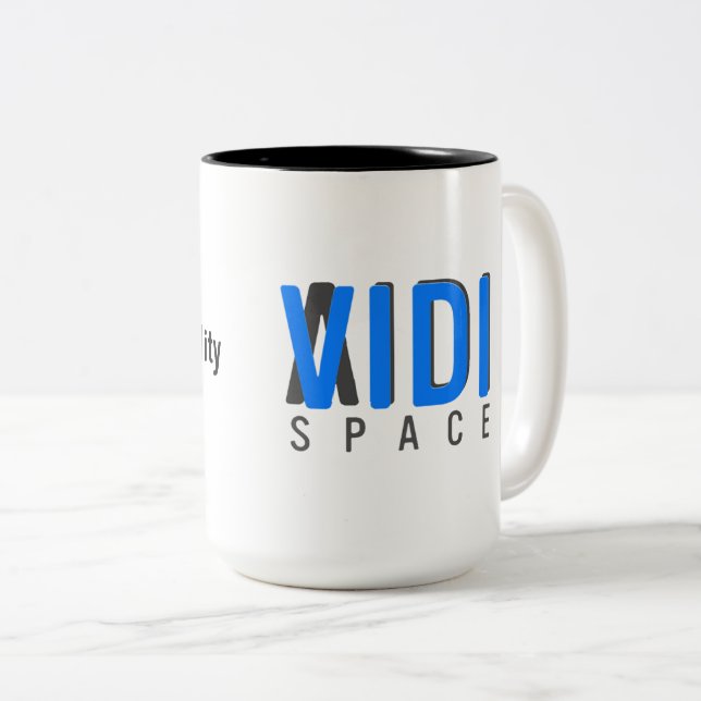 ENTER OUR REALITY VIDI MUG (Front Right)
