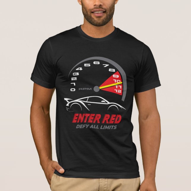 Enter Red: Defy All Limits  T-Shirt (Front)