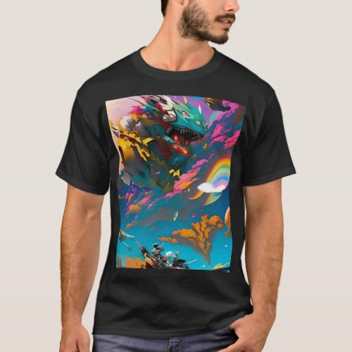 Enter the Cosmic Horror A Space Art Experience T_Shirt