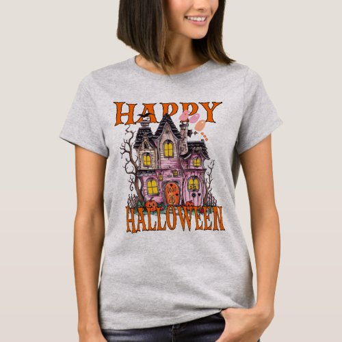 Enter the Funhouse of Frights Have a Spooky Hall T_Shirt